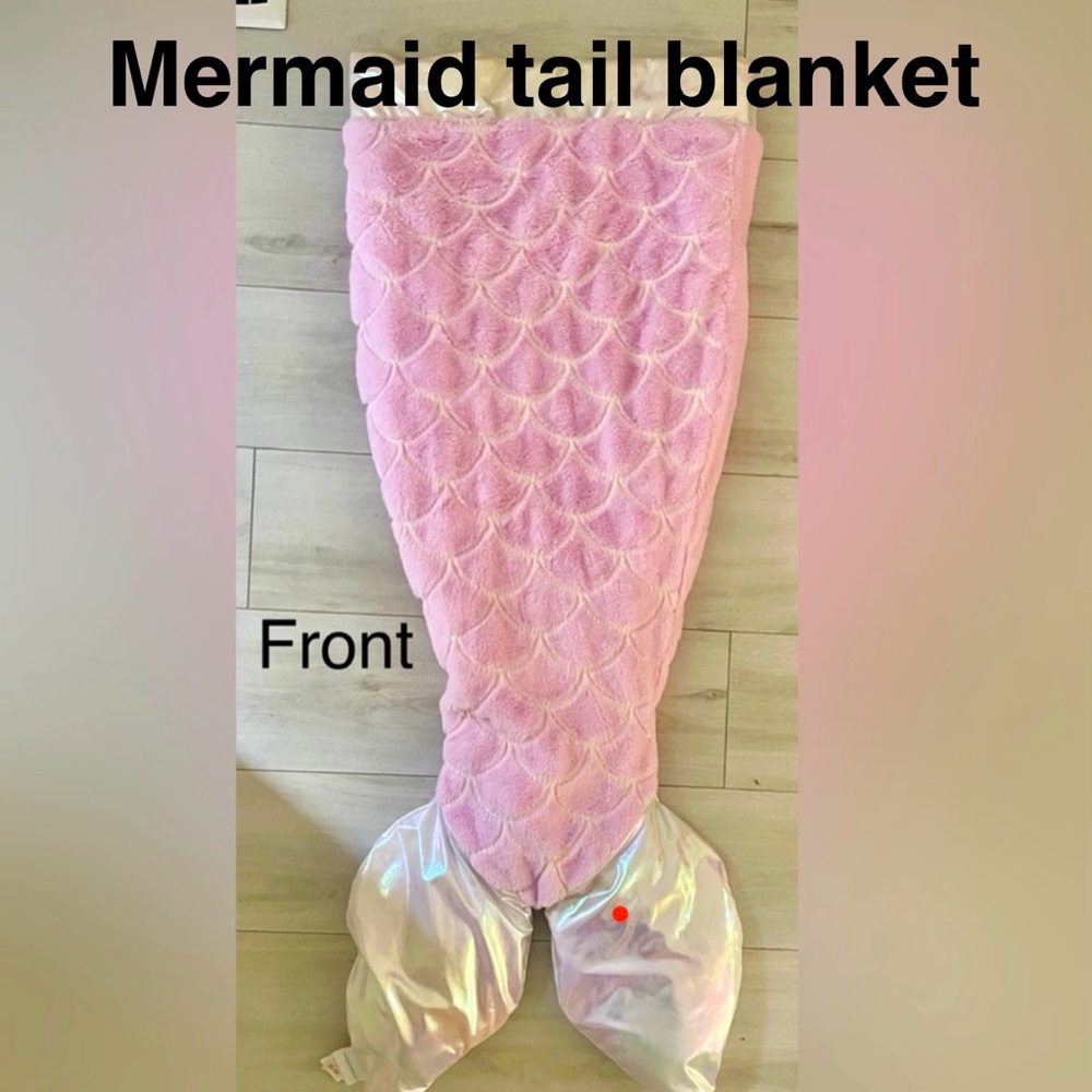 Mermaid tail blanket - new without tags